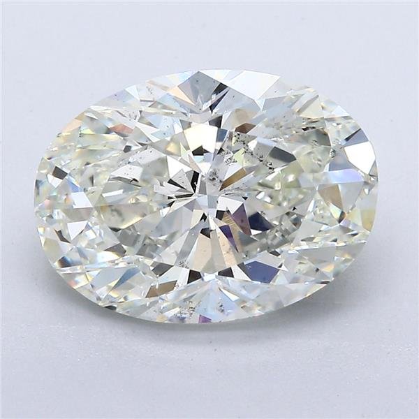 5.03ct K SI2 Excellent Cut Oval Diamond