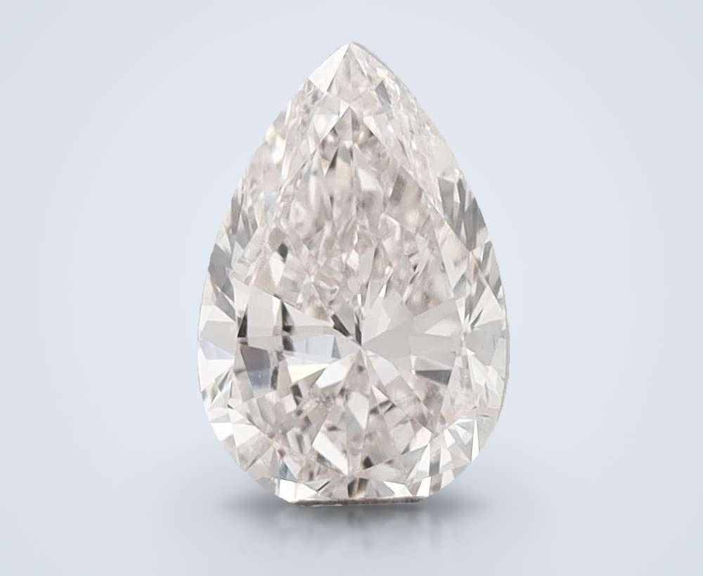 0.58 Carat Pear Lab Diamond