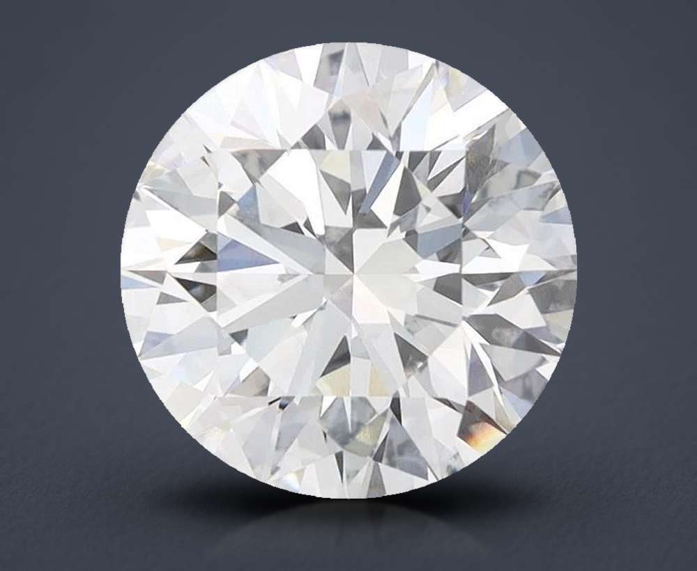 3.70 Carat Round Lab Diamond