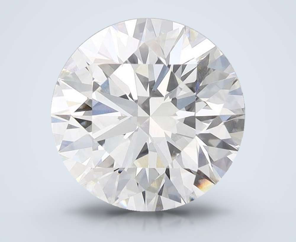 3.70 Carat Round Lab Diamond