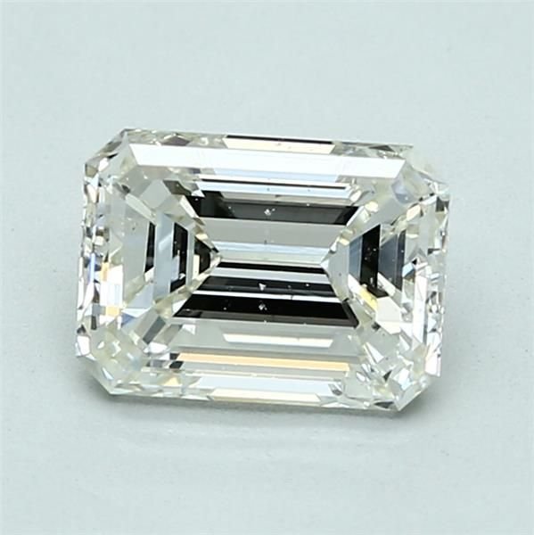 1.51ct J SI2 Excellent Cut Emerald Diamond