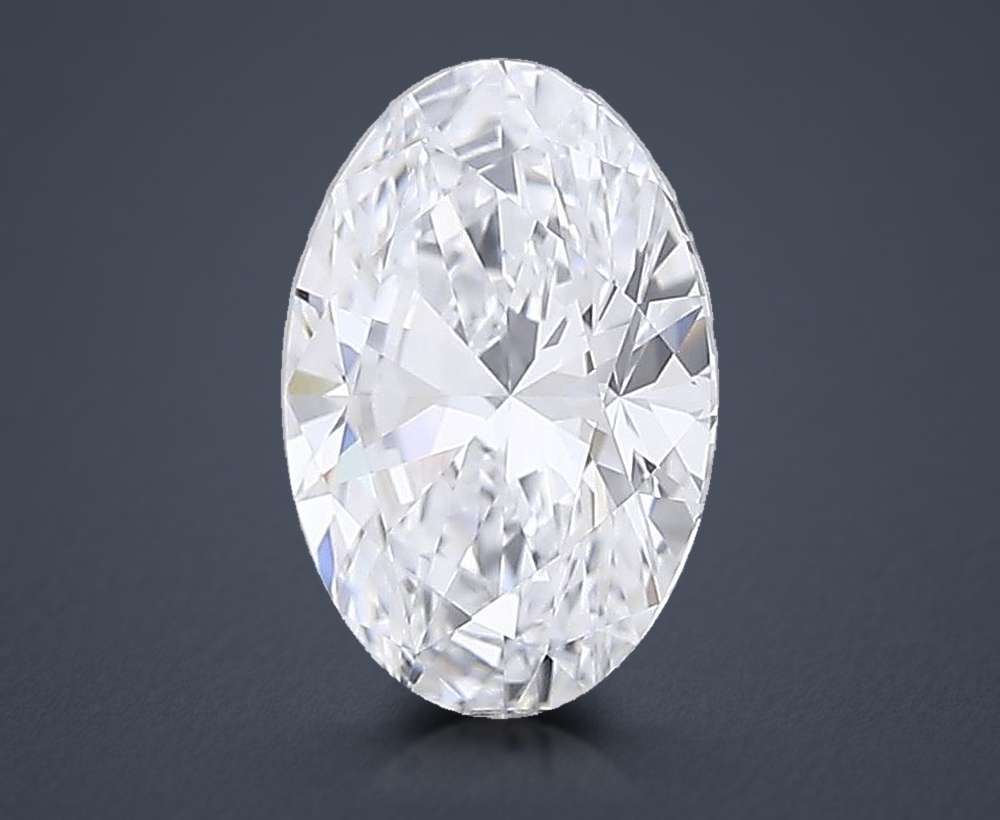 1.28 Carat Oval Lab Diamond