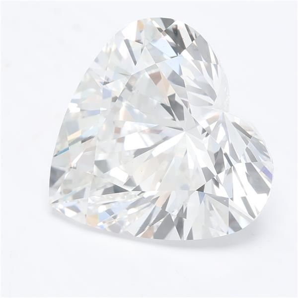7.26ct F VS1 Excellent Cut Heart Lab Grown Diamond