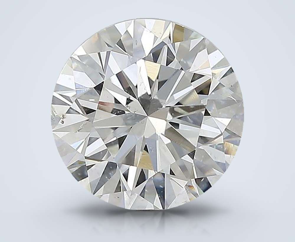 3.01 Carat Round Natural Diamond