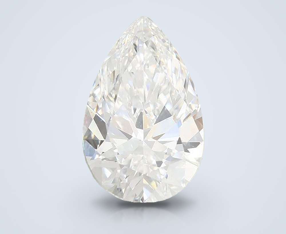 2.00 Carat Pear Lab Diamond