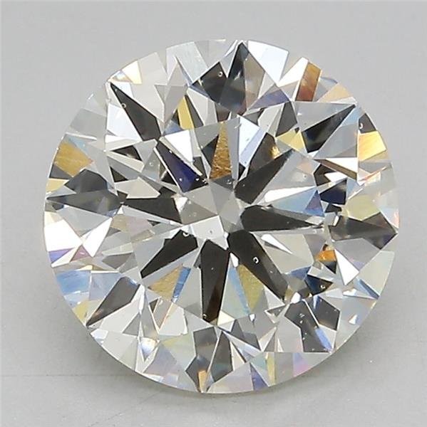 3.00ct J VS2 Rare Carat Ideal Cut Round Lab Grown Diamond