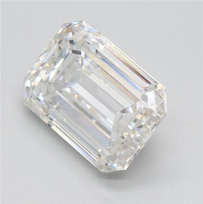3.05ct G VS1 Rare Carat Ideal Cut Emerald Lab Grown Diamond