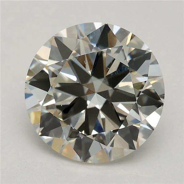 2.80ct I VS2 Excellent Cut Round Lab Grown Diamond