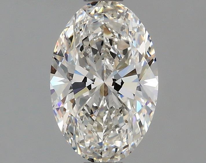 1.07ct H VS2 Rare Carat Ideal Cut Oval Lab Grown Diamond