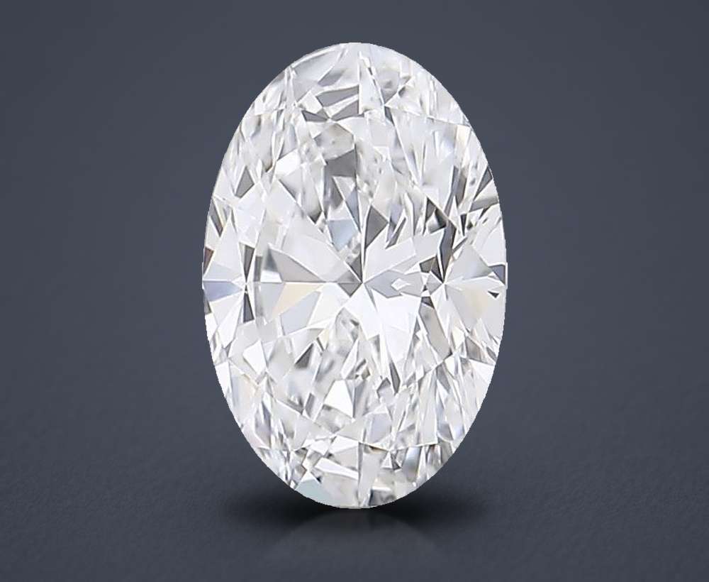 0.99 Carat Oval Lab Diamond