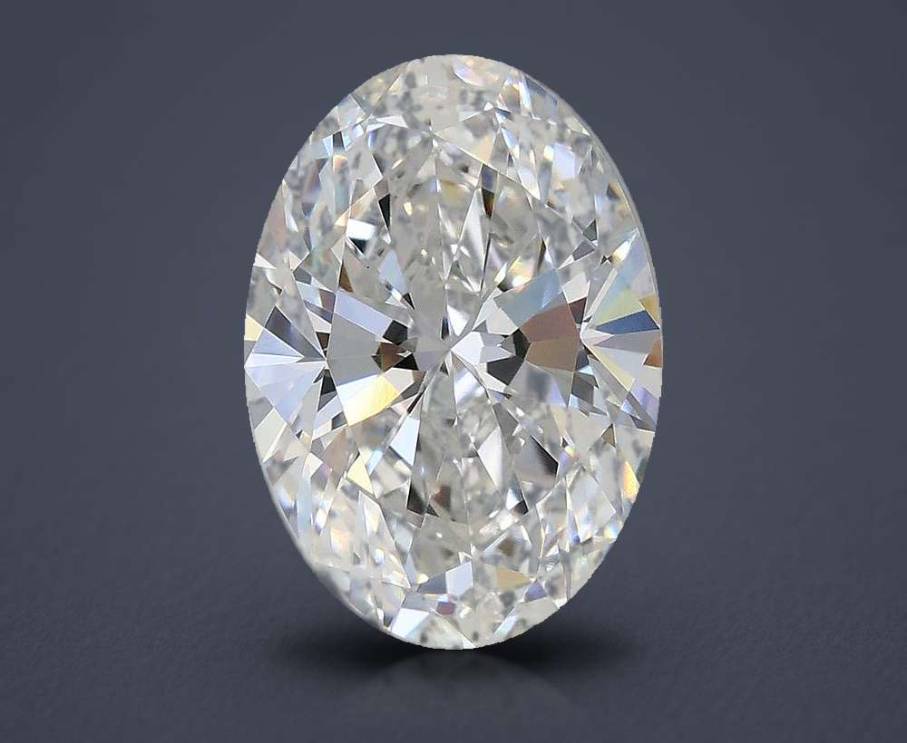 2.54 Carat Oval Lab Diamond