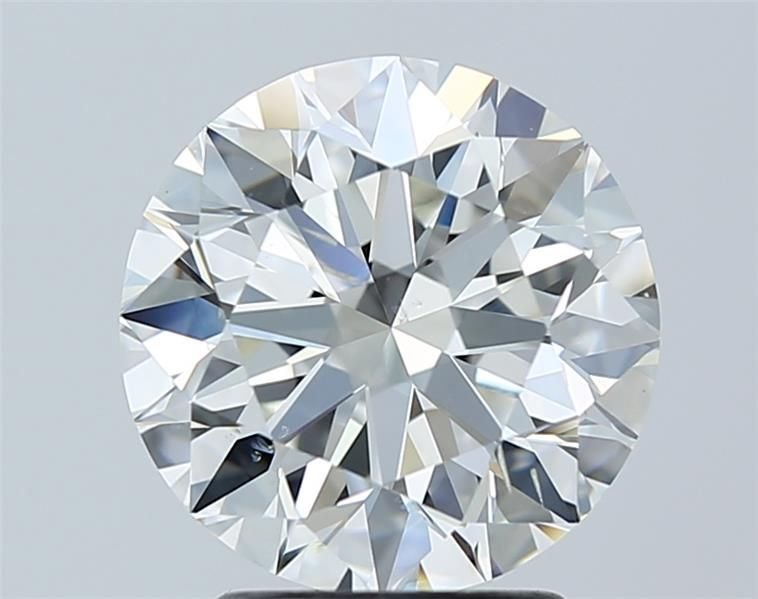 2.70ct I SI1 Rare Carat Ideal Cut Round Diamond