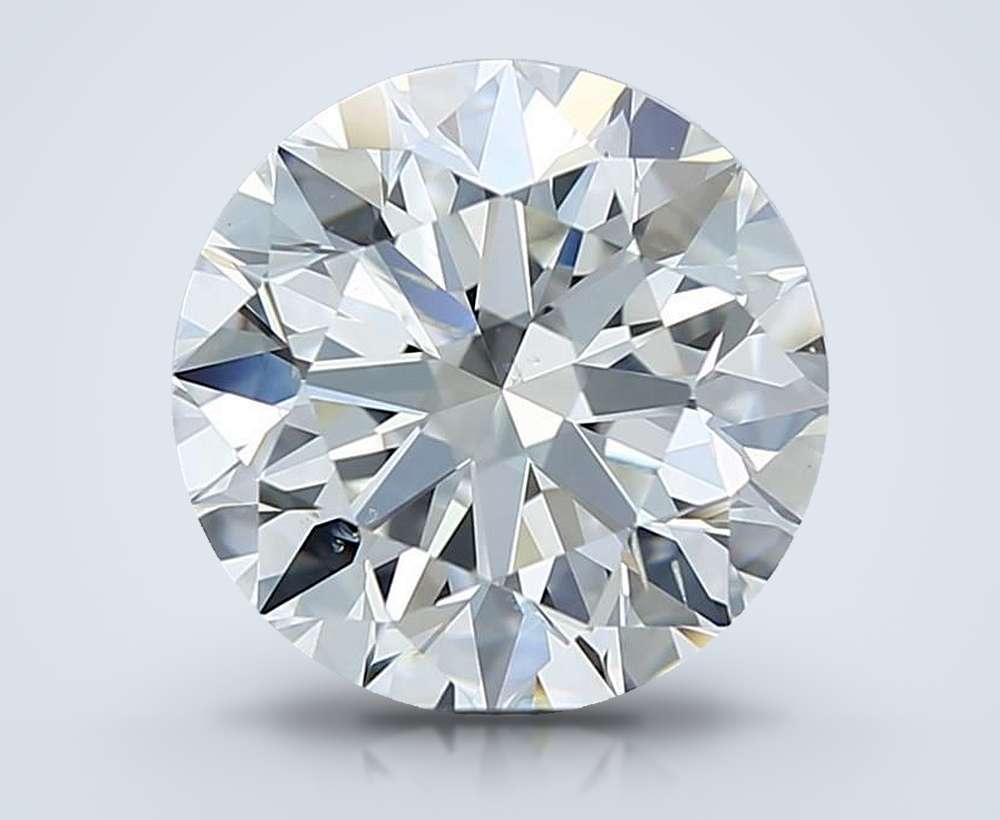 2.70 Carat Round Natural Diamond