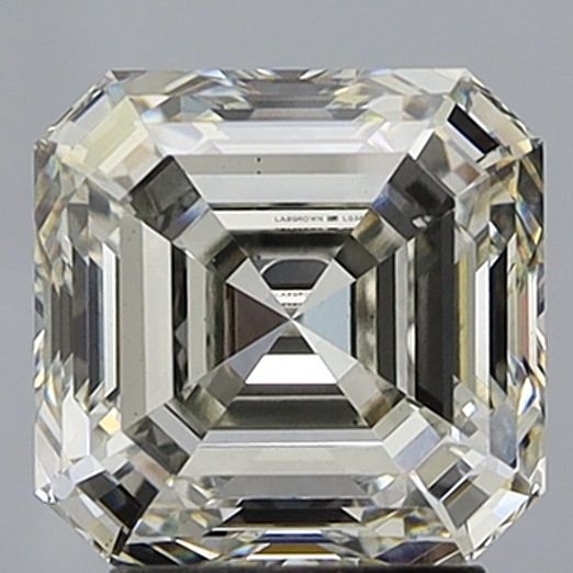 3.06ct I VS1 Rare Carat Ideal Cut Asscher Lab Grown Diamond