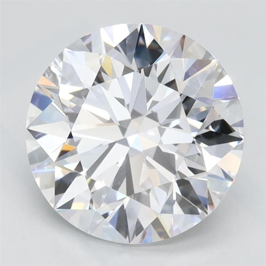 2.59ct D IF Rare Carat Ideal Cut Round Lab Grown Diamond