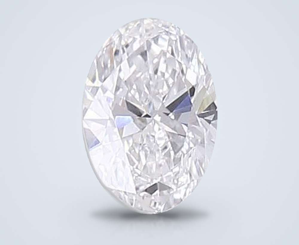 0.52 Carat Oval Lab Diamond