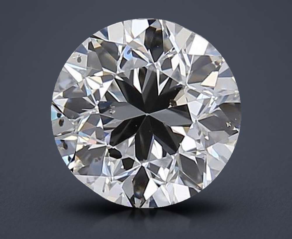 0.90 Carat Round Natural Diamond