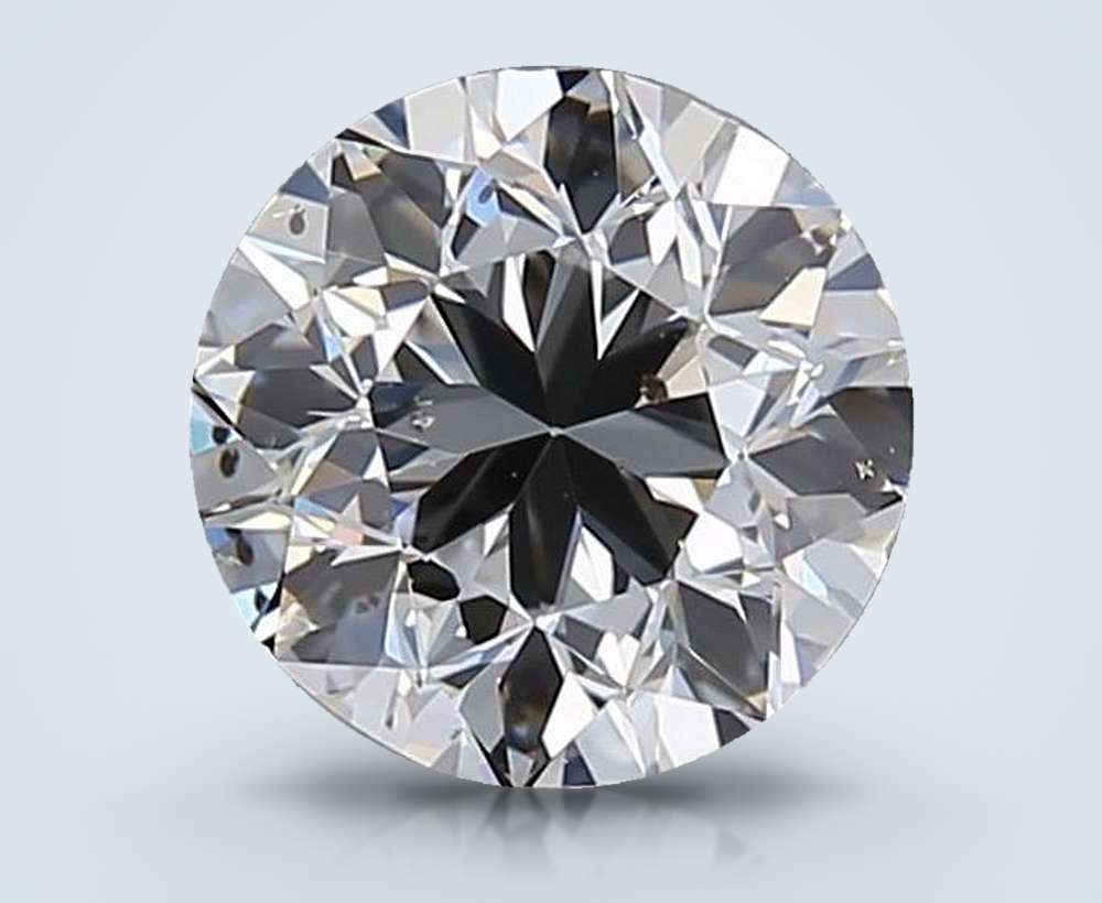 0.90 Carat Round Natural Diamond