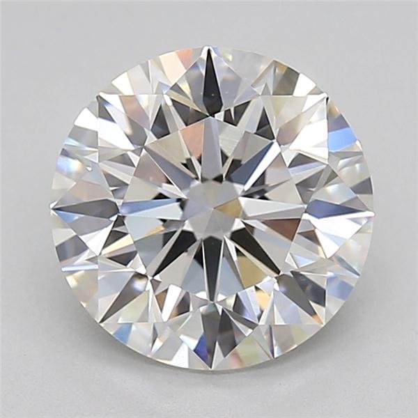 3.07ct E VS1 Rare Carat Ideal Cut Round Lab Grown Diamond