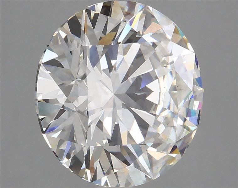 4.13ct H SI1 Rare Carat Ideal Cut Round Lab Grown Diamond