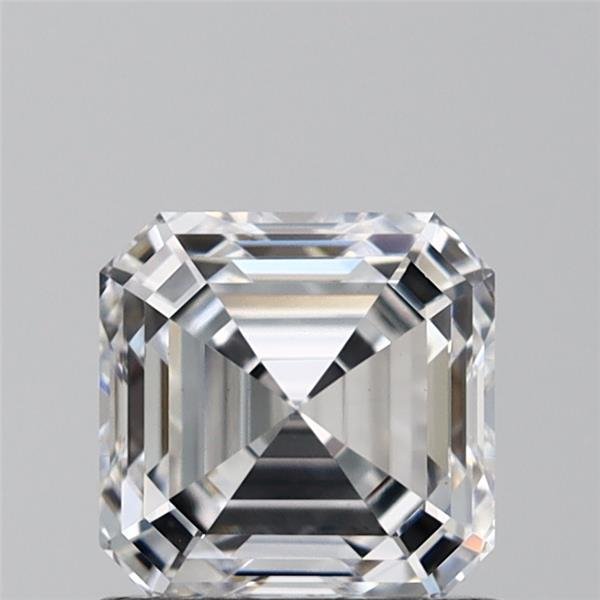 1.06ct D VVS2 Rare Carat Ideal Cut Asscher Lab Grown Diamond