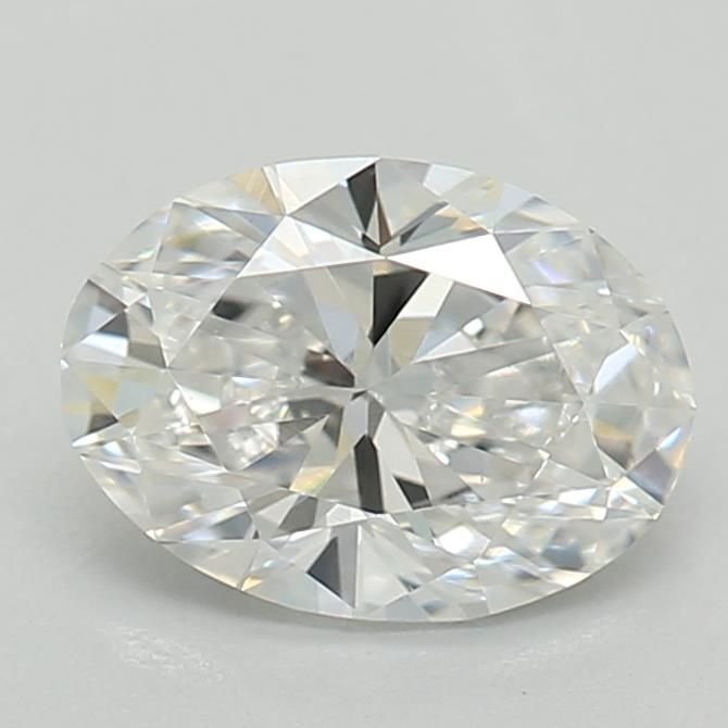 0.52ct D VS1 Rare Carat Ideal Cut Oval Lab Grown Diamond