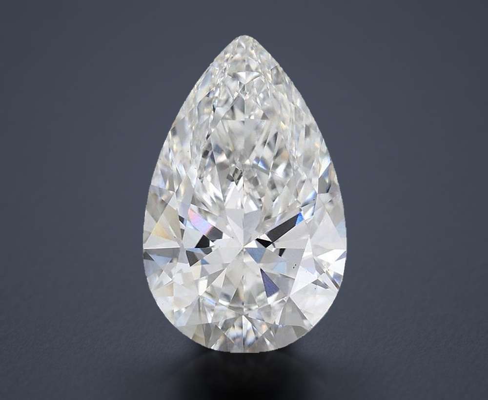 5.95 Carat Pear Lab Diamond