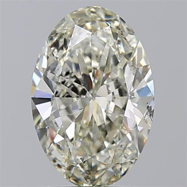 2.01ct J SI1 Excellent Cut Oval Diamond