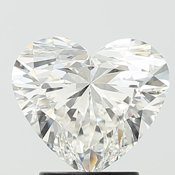 2.39ct G VS1 Rare Carat Ideal Cut Heart Lab Grown Diamond