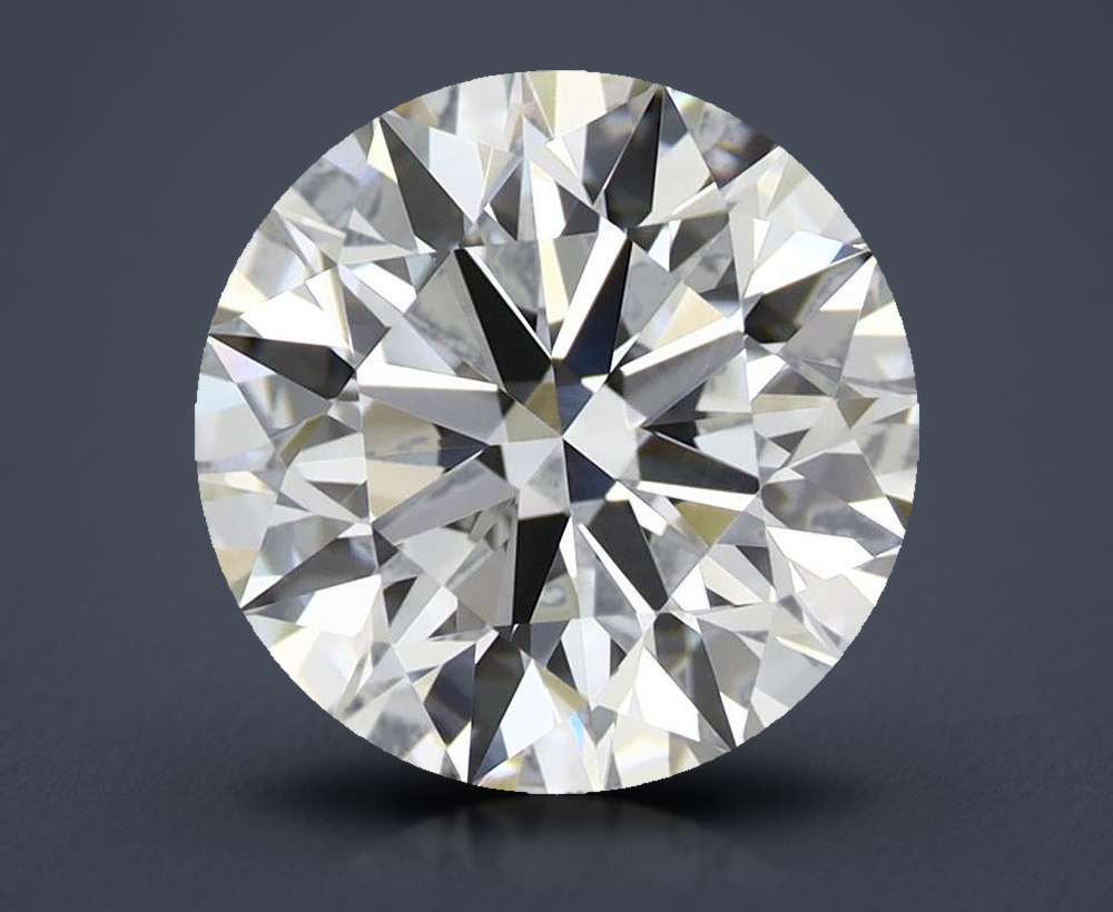 3.08 Carat Round Lab Diamond