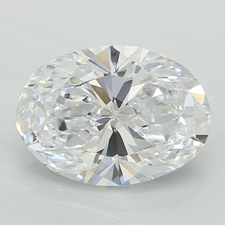 0.72ct D VVS2 Rare Carat Ideal Cut Oval Lab Grown Diamond