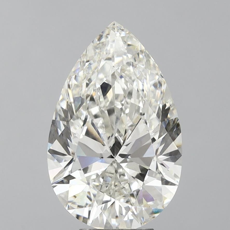 7.40ct G VS1 Rare Carat Ideal Cut Pear Lab Grown Diamond