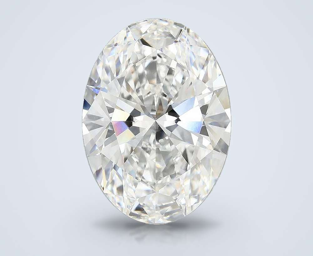 9.86 Carat Oval Lab Diamond
