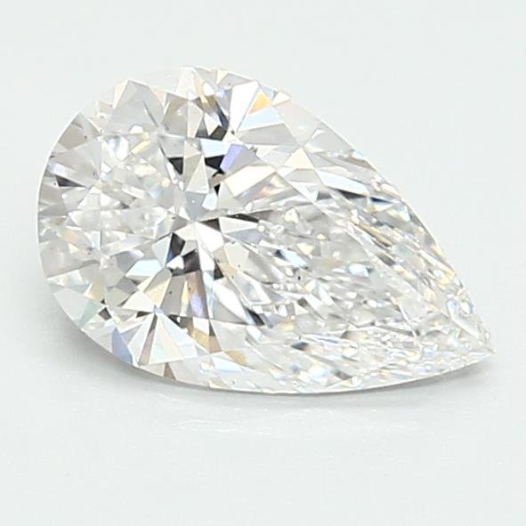 1.23ct D VS2 Rare Carat Ideal Cut Pear Lab Grown Diamond