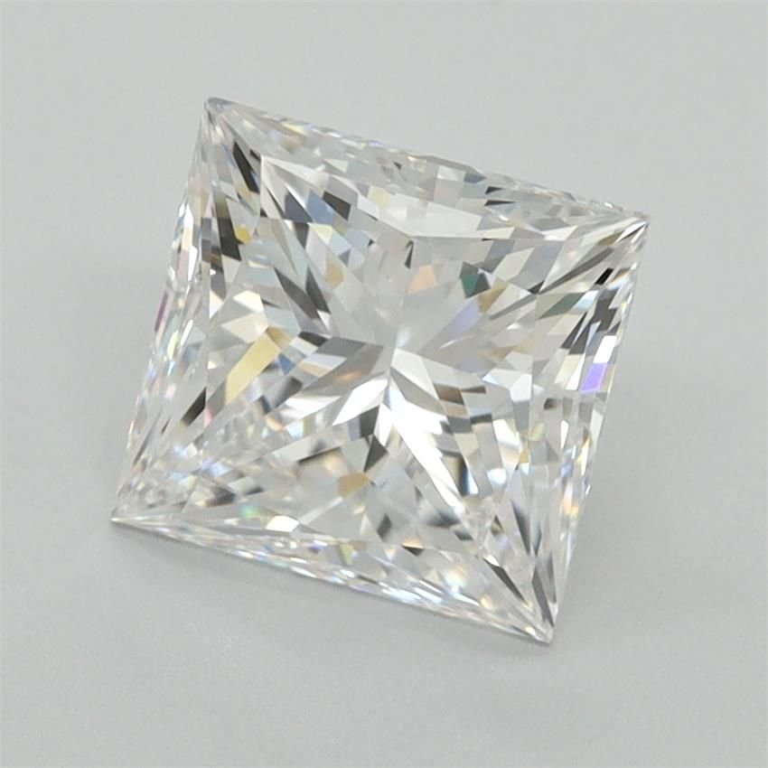 2.12ct D VVS2 Rare Carat Ideal Cut Princess Lab Grown Diamond