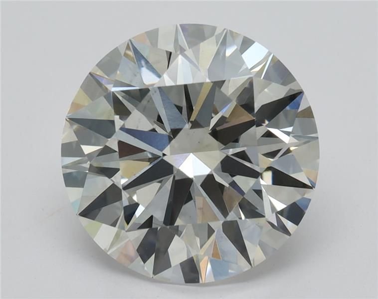 3.34ct E VS2 Rare Carat Ideal Cut Round Lab Grown Diamond
