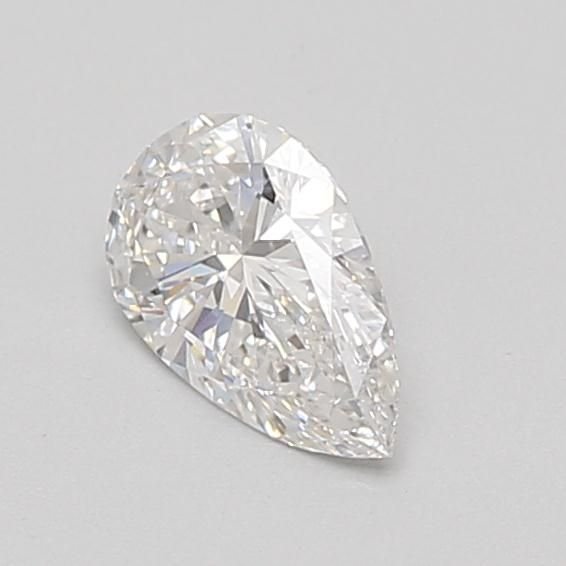 0.59ct E VVS2 Rare Carat Ideal Cut Pear Lab Grown Diamond