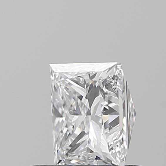 0.78ct E SI1 Rare Carat Ideal Cut Princess Lab Grown Diamond