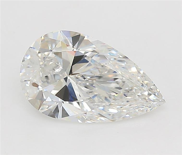 2.12ct E VS1 Rare Carat Ideal Cut Pear Lab Grown Diamond
