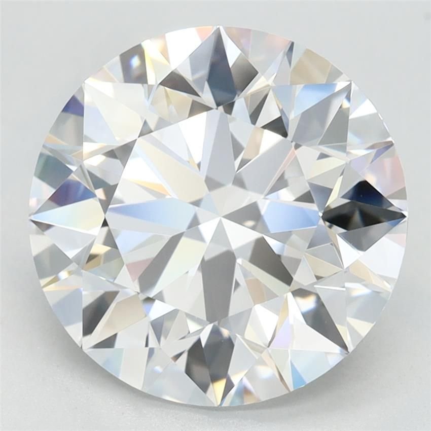 4.08ct D VVS2 Rare Carat Ideal Cut Round Lab Grown Diamond