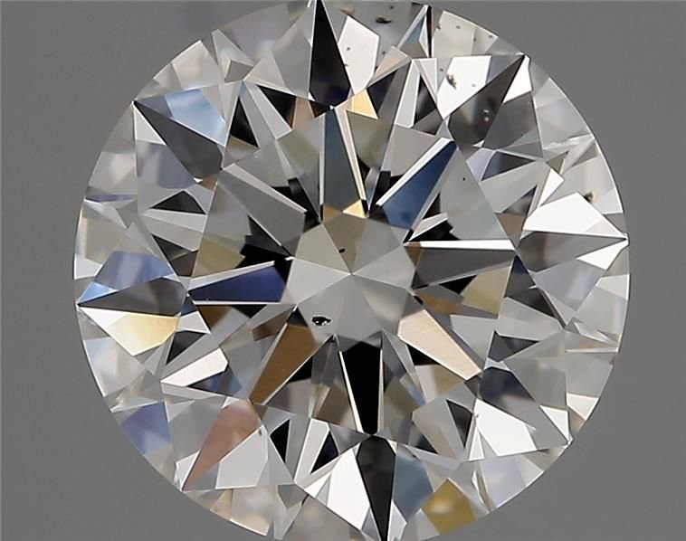 3.15ct F VS2 Rare Carat Ideal Cut Round Diamond