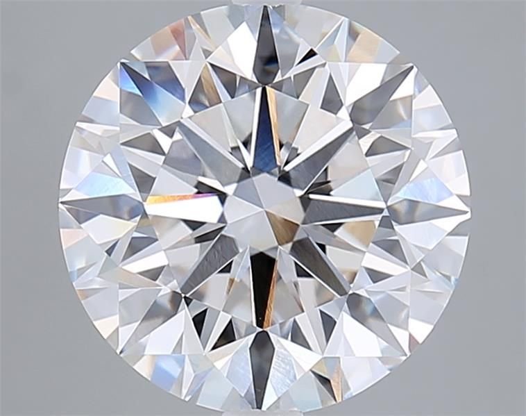 5.00ct G VVS1 Excellent Cut Round Lab Grown Diamond