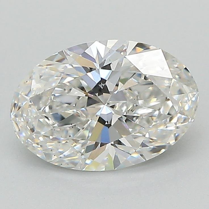 1.52ct F VS2 Rare Carat Ideal Cut Oval Lab Grown Diamond