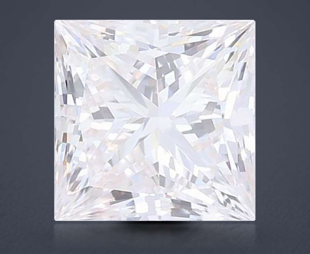 0.82 Carat Princess Lab Diamond
