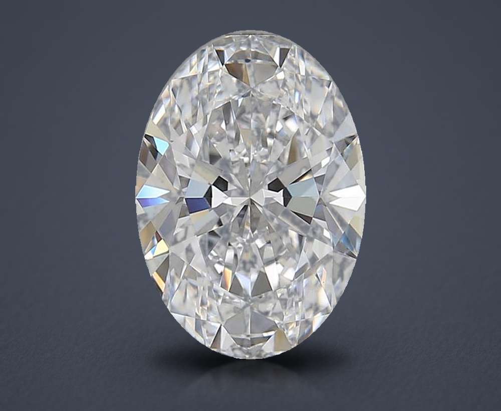 3.02 Carat Oval Lab Diamond