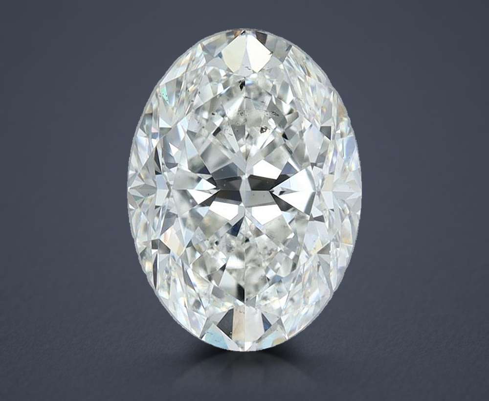 1.71 Carat Oval Natural Diamond