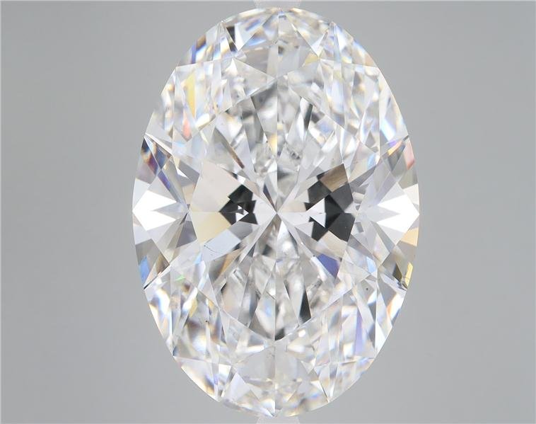 16.78ct F VS2 Rare Carat Ideal Cut Oval Lab Grown Diamond