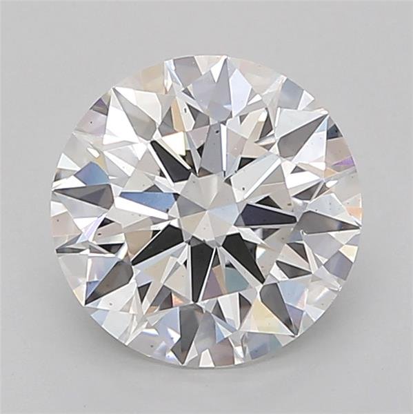2.55ct E VS2 Rare Carat Ideal Cut Round Lab Grown Diamond