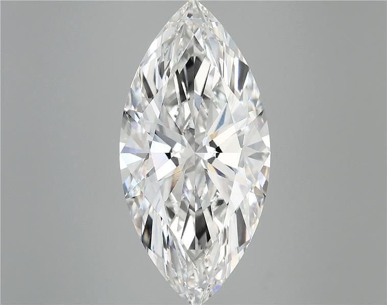 8.09ct F VS1 Rare Carat Ideal Cut Marquise Lab Grown Diamond