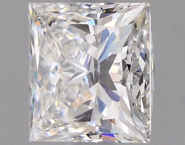 1.27ct F VS1 Rare Carat Ideal Cut Princess Lab Grown Diamond